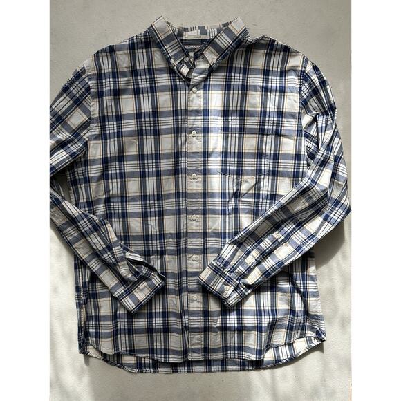 Hawker Rye Mens XL Plaid Long Sleeve Button Up Shirt Lot of 2 Slim Regular Fit - Picture 4 of 12